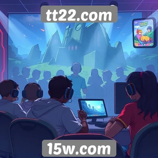 Impacto da comunidade gamer no tt22.com